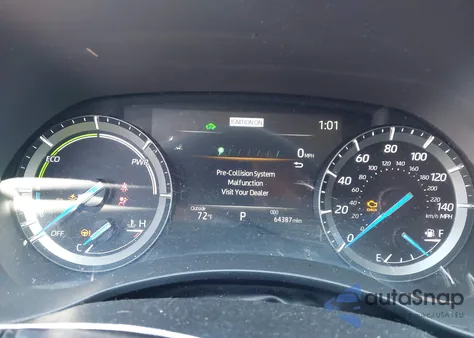 2020 Toyota Highlander Hybrid Xle z USA, uszkodzony, nr VIN 5TDGARAH7LS002530